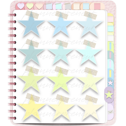 The Pastel Sticker Book Edit: 324 Digital Planner Stickers