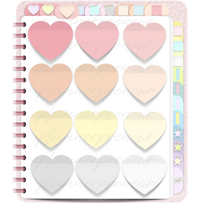 The Pastel Sticker Book Edit: 324 Digital Planner Stickers
