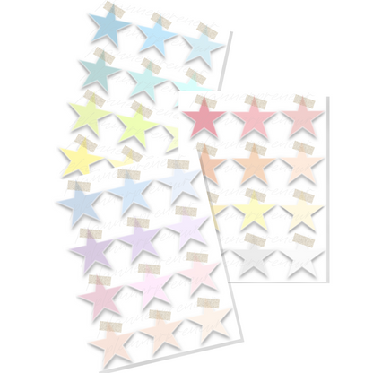Digital Stickers 324 Pastel Digital Sticky Notes Bundle