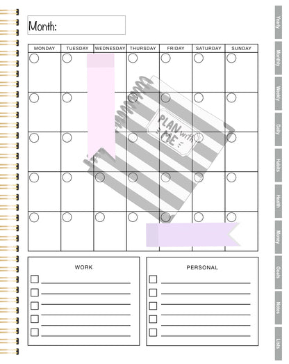 The Pastel Sticker Book Edit: 324 Digital Planner Stickers