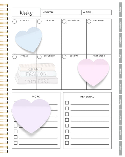 Digital Stickers 324 Pastel Digital Sticky Notes Bundle