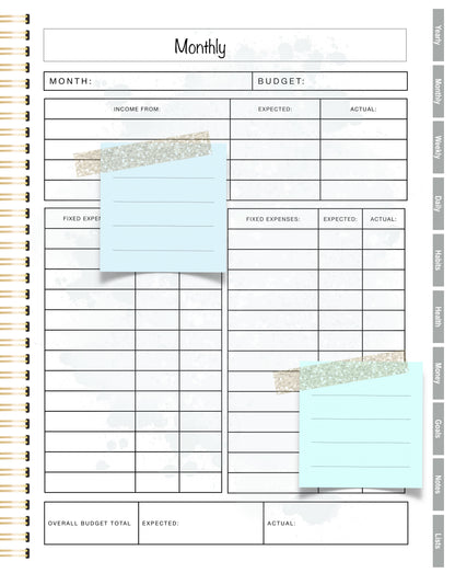 The Pastel Sticker Book Edit: 324 Digital Planner Stickers
